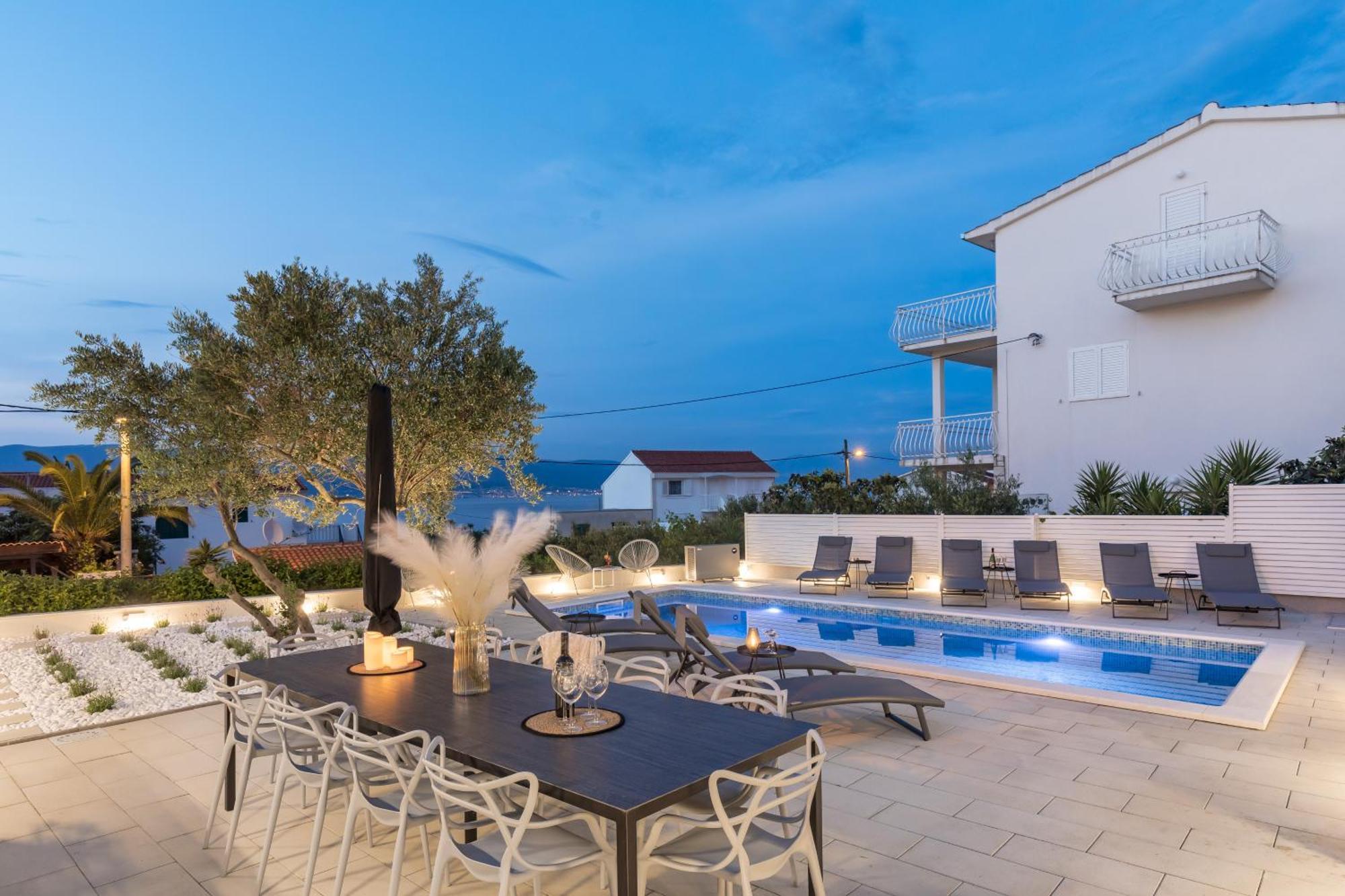 Apartments Marina Trogir Exteriör bild
